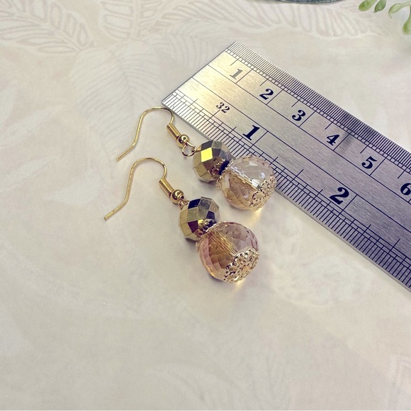 3/$25 Faceted Glass Earrings - Pick Your Fave! - Picture 3 of 16